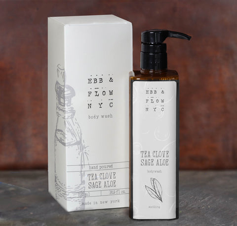 TEA CLOVE SAGE ALOE BODY WASH - 16.9 OZ