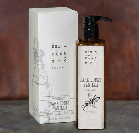 DARK HONEY VANILLA BODY WASH - 16.9 OZ