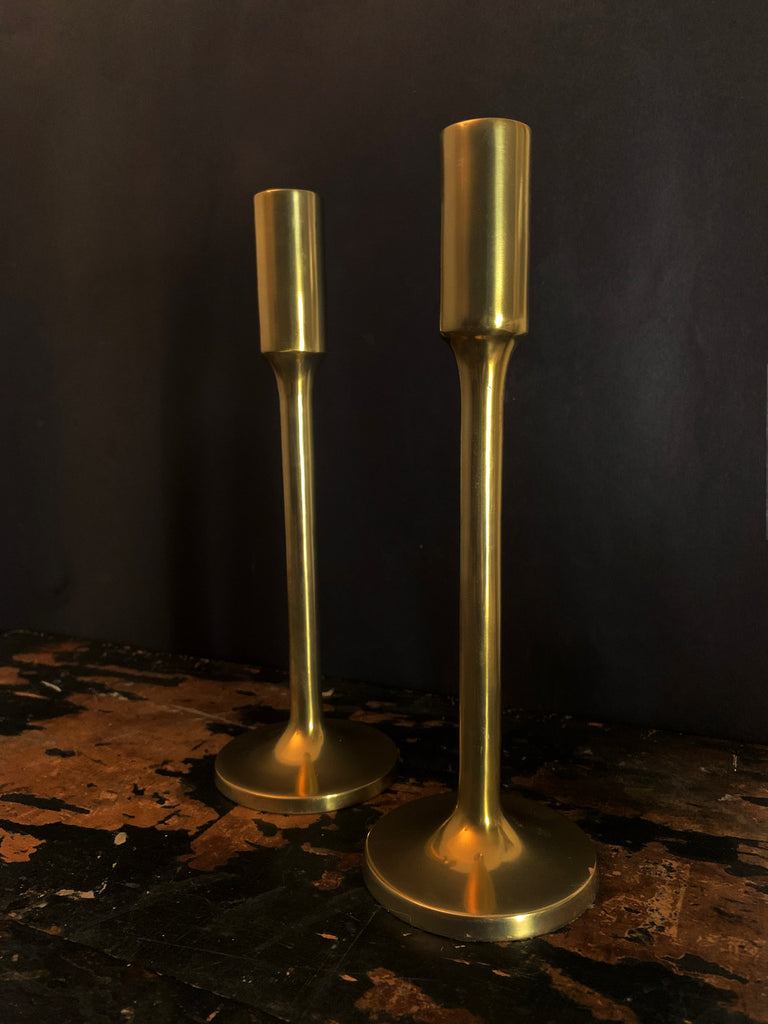MADELYN CANDLE STICK HOLDERS (PAIR OF 2) - 10.5”H MADELYN CANDLE STICK HOLDERS (PAIR OF 2) - 10.5”H