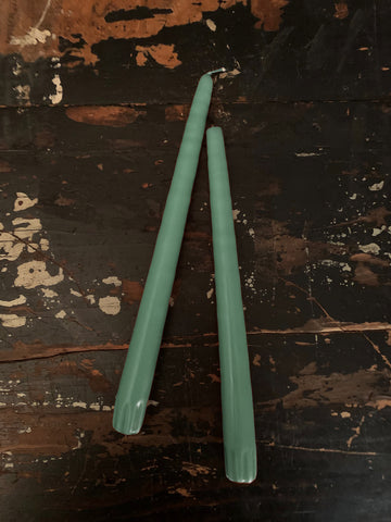 MINTY MINT CANDLE TAPERS (PAIR OF 2)