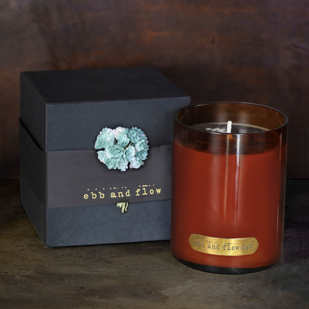 TEA CLOVE SAGE ALOE SOY CANDLE - 65 HR BURN TIME TEA CLOVE SAGE ALOE SOY CANDLE - 65 HR BURN TIME