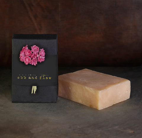 ROSEWATER BAR SOAP (VEGAN AND ORGANIC)