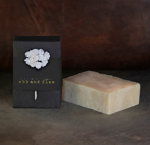 SANDALWOOD BLOSSOM BAR SOAP (VEGAN AND ORGANIC)