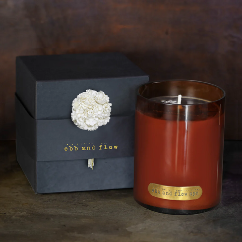 DARK HONEY VANILLA SOY CANDLE - 65 HR BURN TIME
