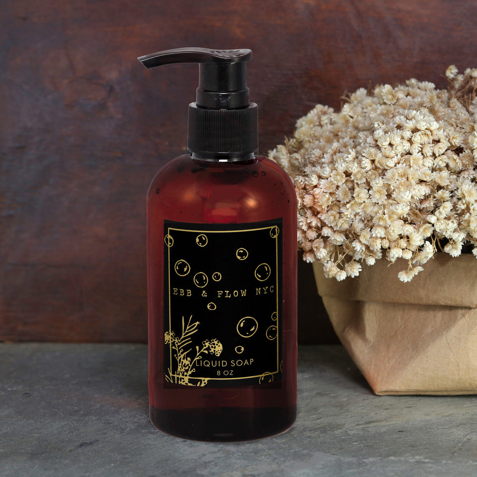 FRESH GINGER LIME LIQUID SOAP - 8OZ